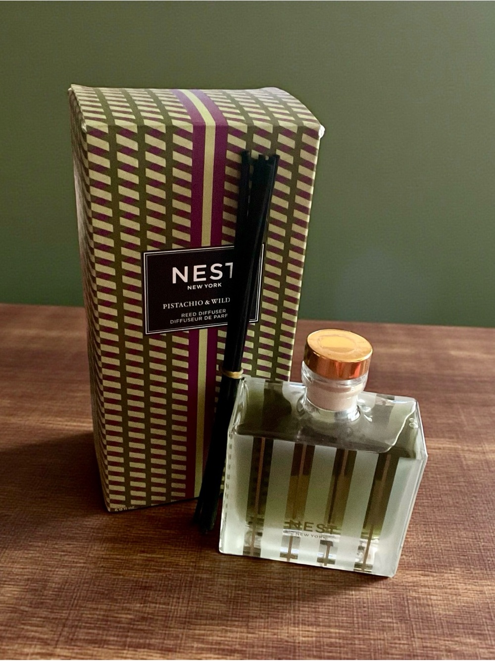 Nest New York Pistachio & Wild Reed Diffuser